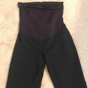Black Motherhood Maternity petite small pants